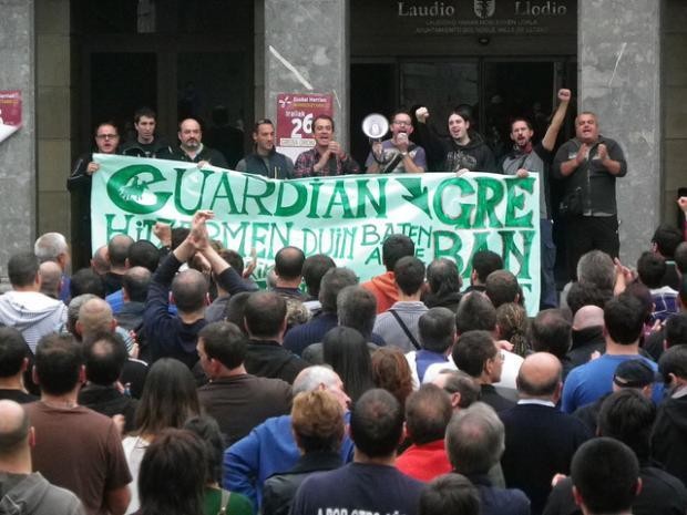 Guardian enpresako hitzarmen kolektiboa sinatu dute gatazkarik gabe