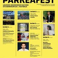 Parkeafest: Ate irekiak, umeentzako tailerrak eta hitzaldia