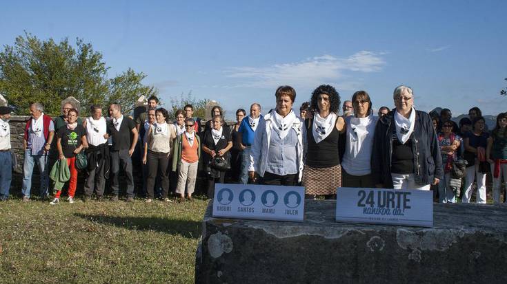 Lau aiaraldearrek 24 urte preso daramatzatela salatzeko mobilizazio eguna antolatu du Herrirak