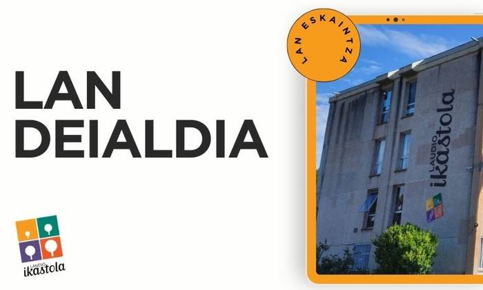 Euskara irakasle baten bila dago Laudio Ikastola, eta ordezkapen lan-poltsa bat ere ireki du