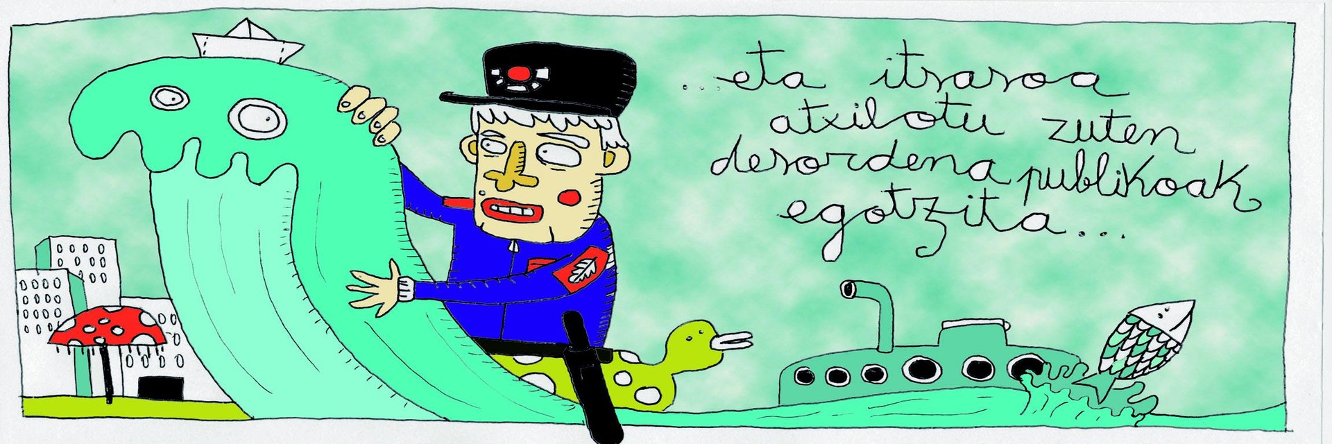 KOMIKIA: Desorden publikoa