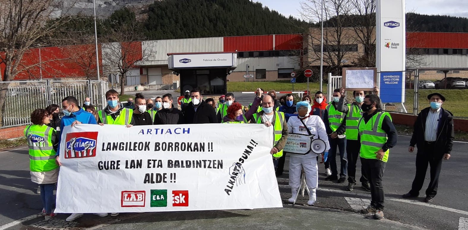 Greba eskubidea urratzeagatik zigortu dute Artiach enpresa