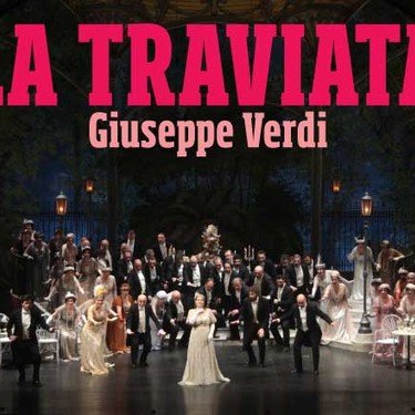 "La Traviata" opera ikustera joateko irteera
