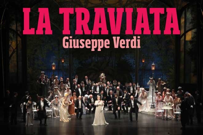 "La Traviata" opera ikustera joateko irteera