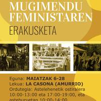 Aiaraldeko Mugimendu Feministari buruzko erakusketa