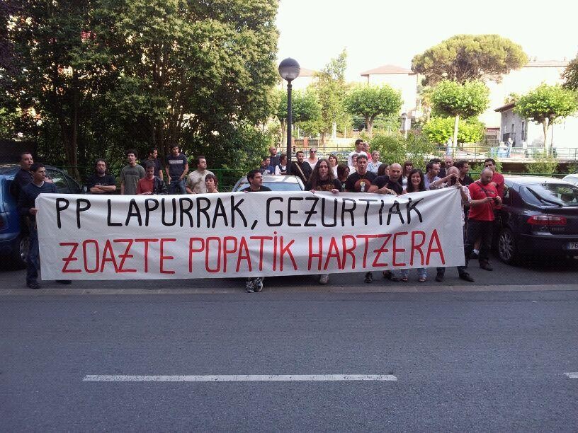 "Kalea hartuz" mugimendu sozial berria sortu dute Aiaraldean
