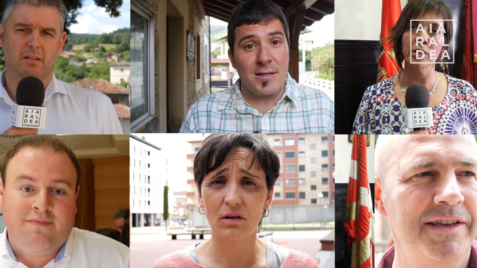 Karguak hartuta, datozen lau urteetako erronkei begira jarri dira Aiaraldeko alkateak