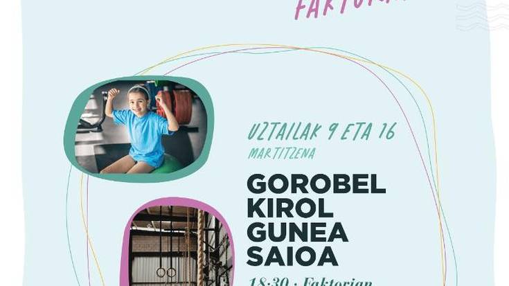 Gorobel kirol gunea saioa