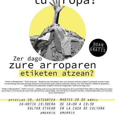 Tailerra: Zer dago zure arroparen etiketen atzean?