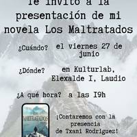 'Los Maltratados' eleberriaren aurkezpena