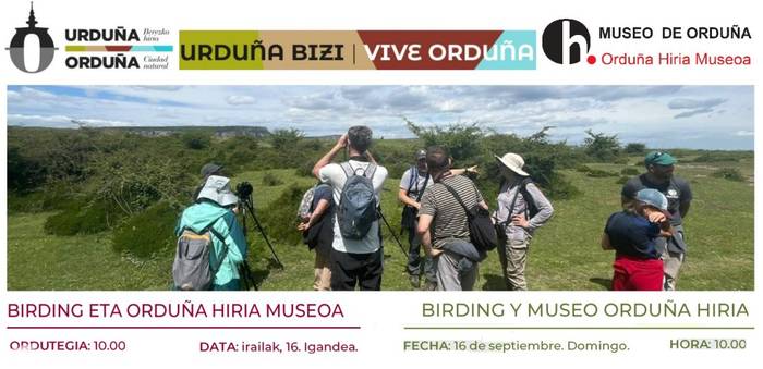 Birding eta Orduña Hiria Museoa
