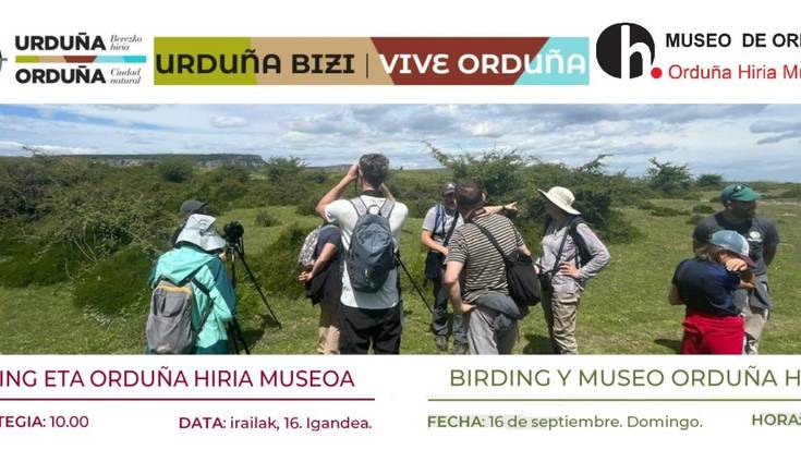Birding eta Orduña Hiria Museoa
