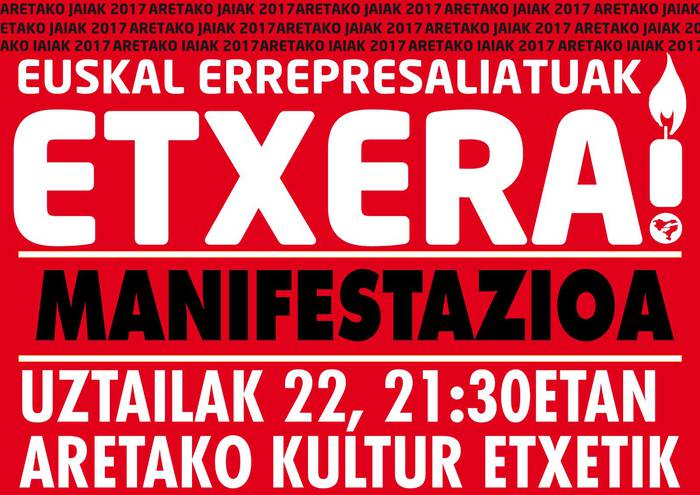 Euskal errepresaliatuak etxera!