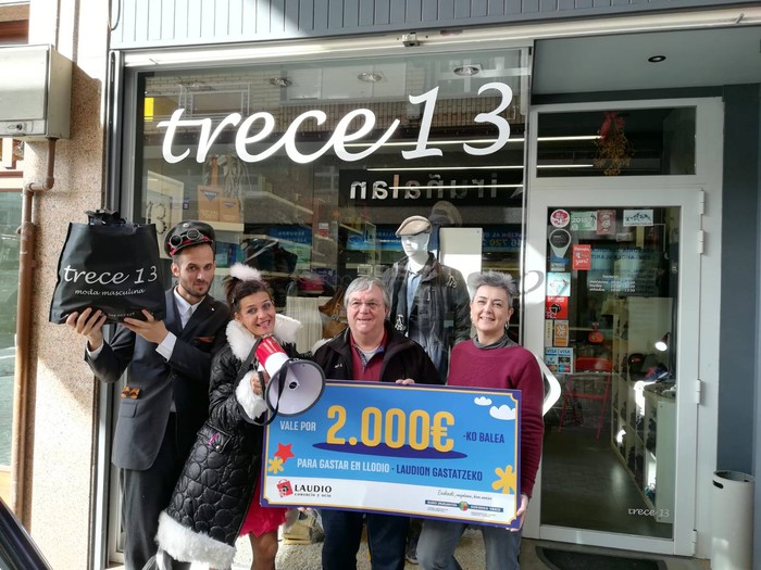 12.000 euro zozketatuko dituzte Laudio eta Amurrioko merkatariek