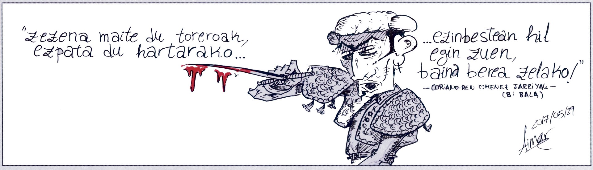 [KOMIKIA] Zezena maite du toreroak
