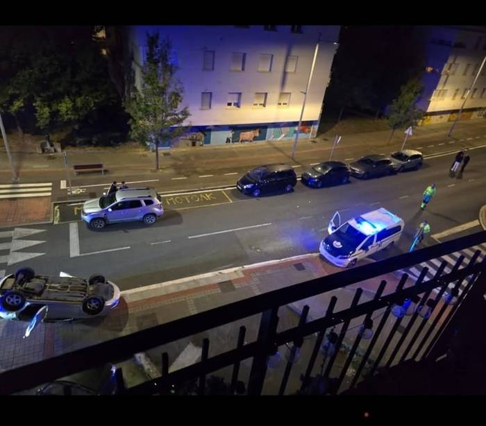 Zauriturik ez Amurrion gertatutako auto istripuan