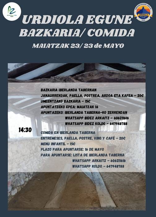 Urdiola Egune: Bazkaria