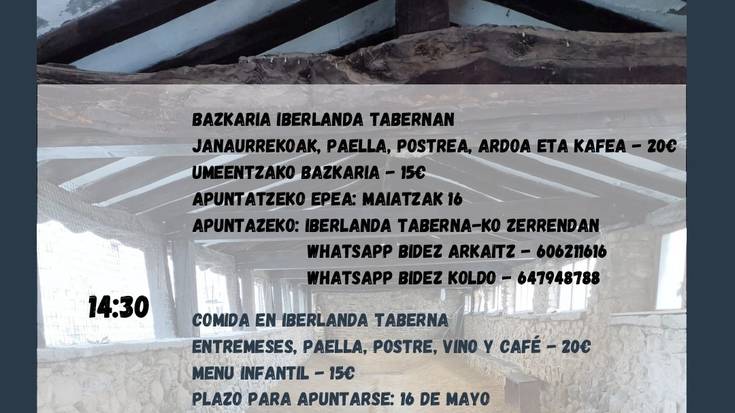 Urdiola Egune: Bazkaria