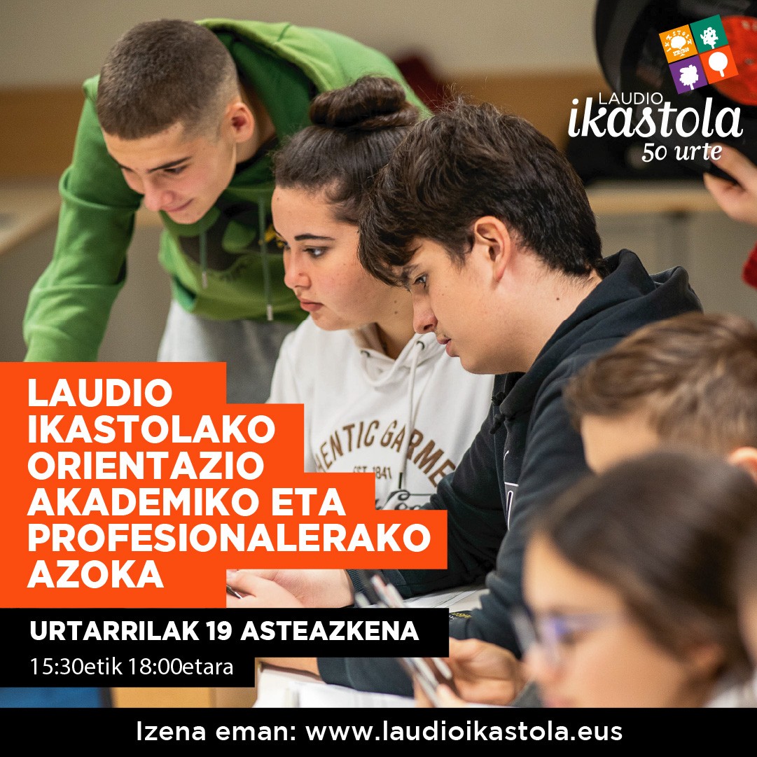 Laudio Ikastolaren orientazio azoka