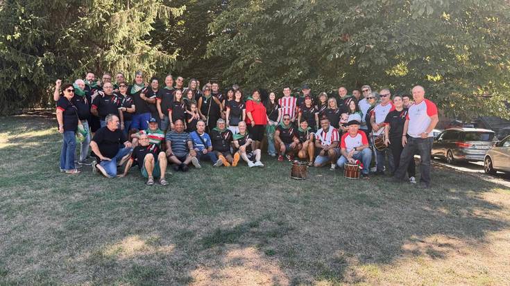 Larunbata baliatu zuten hainbat athleticzalek Latiorron elkartzeko