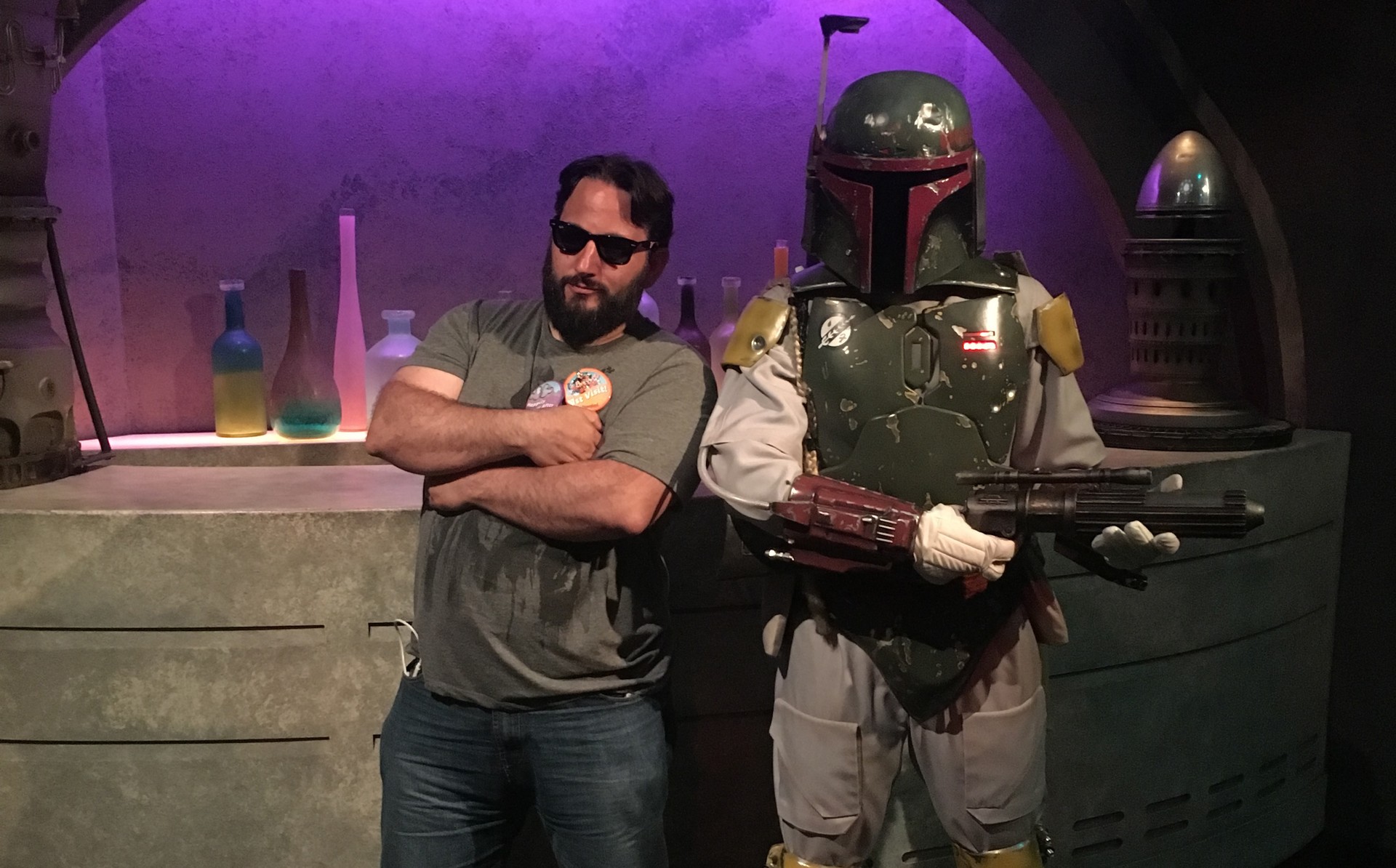 “Londresen Luke Skywalker, Mark Hamill antzezlea, ezagutzeko aukera izan nuen”