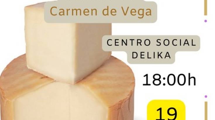 Idiazabal gaztari buruzko solasaldia eta dastatzea