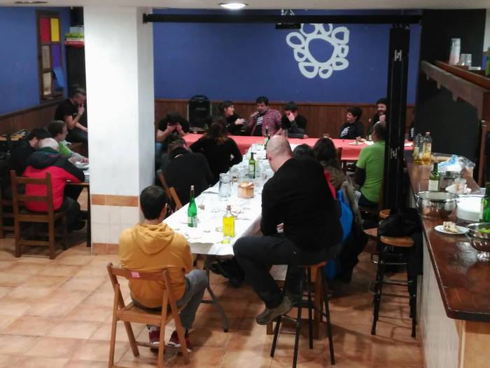 Laudioko bertso saioa argazkitan