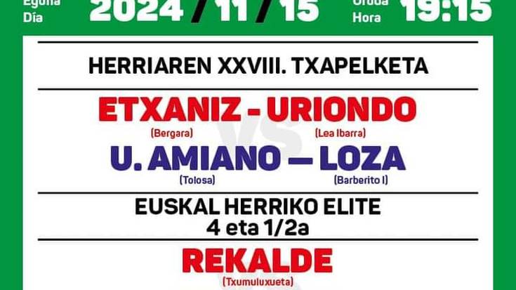 Herriaren XXVIII. Txapelketa