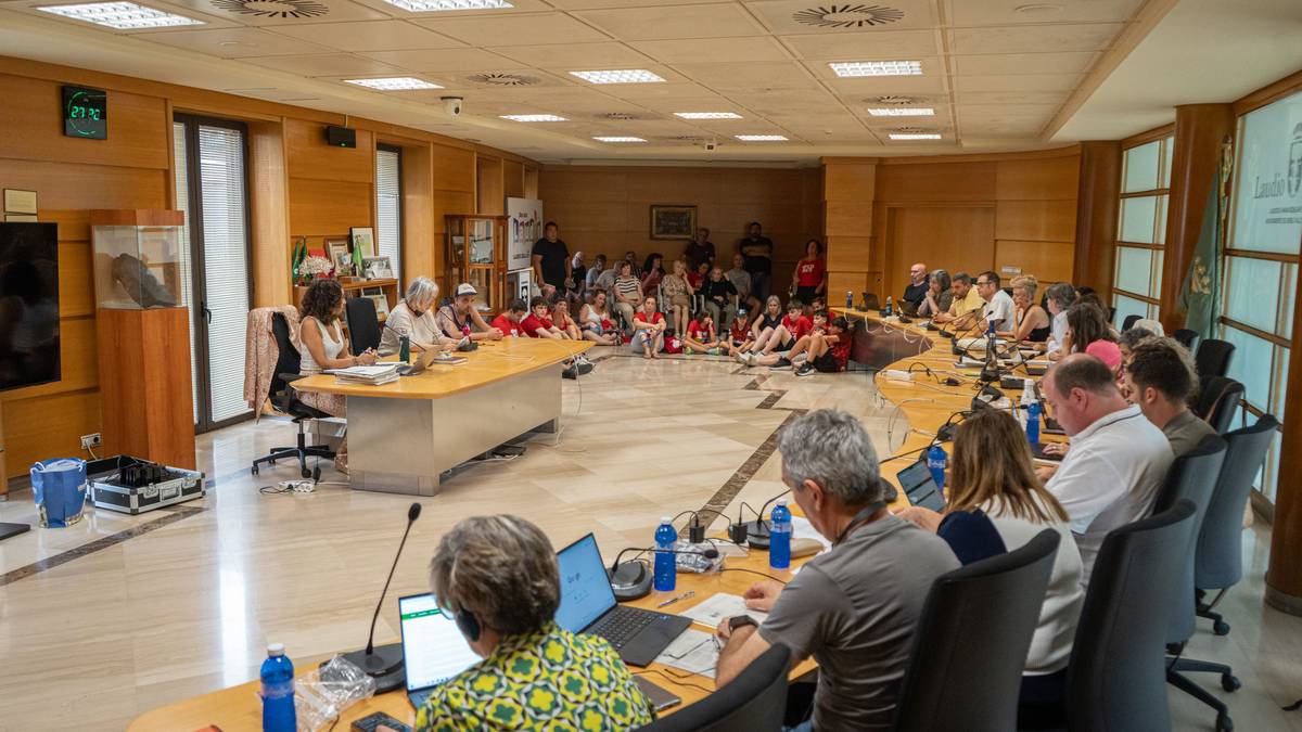 Udalbatzara eraman dute Aretako Kultur Etxearen egoera bideratzeko aldarria