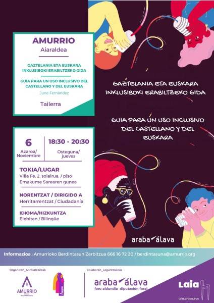 Gaztelania eta euskara inklusiboki erabiltzeko gida