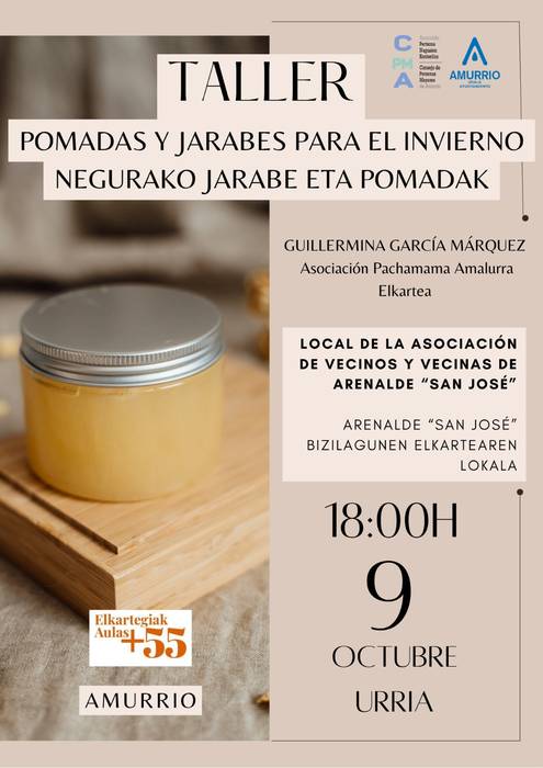 Pomada eta Jarabe tailerra