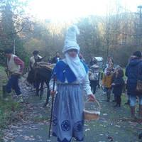 Olentzeroren gutunen bilketa Maridomingirekin