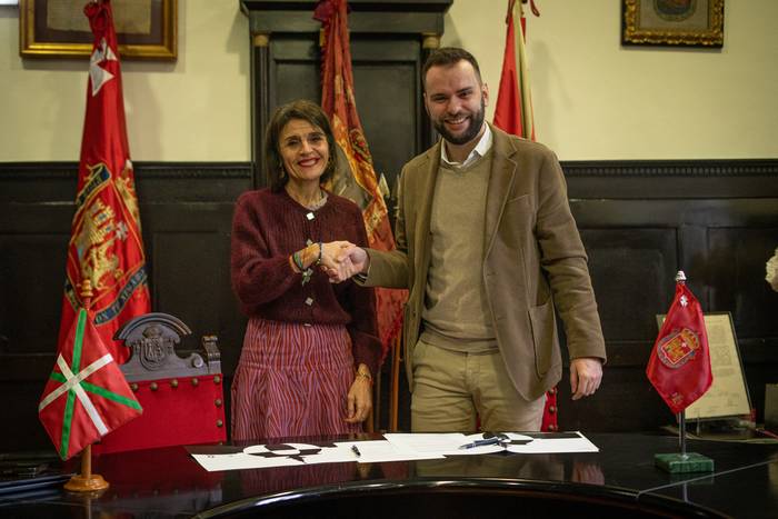 Gazteen emantzipazioa bultzatzeko hitzarmena sinatu dute Urduñako Udalak eta Eusko Jaurlaritzak