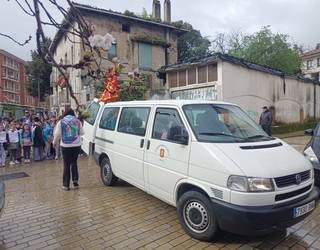 Korrika Txikiaz gozatu zuten atzo Arrankudiaga-Zolloko haurrek