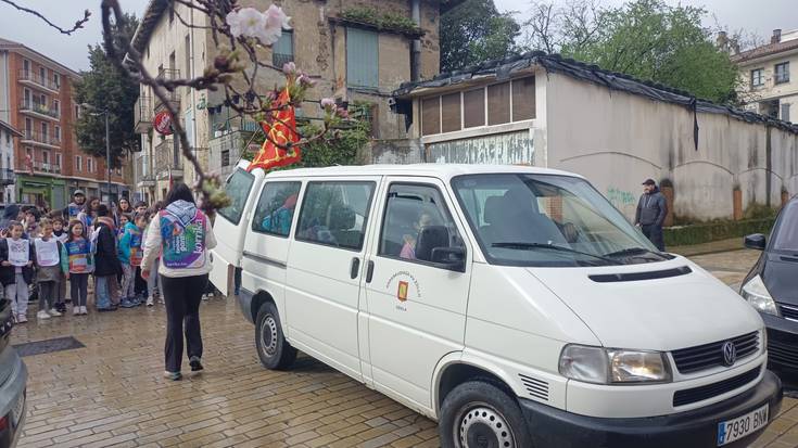 Korrika Txikiaz gozatu zuten atzo Arrankudiaga-Zolloko haurrek