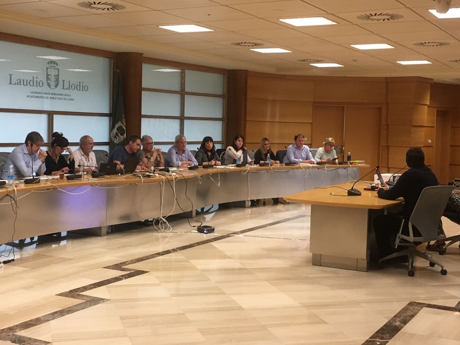 Euskararen normalizazioa, araztegiak eta Lamuza parkea hizpide urteko lehen udalbatzan