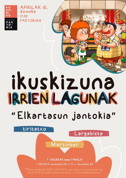 Irrien Lagunak: 'Elkartasun jantokia'