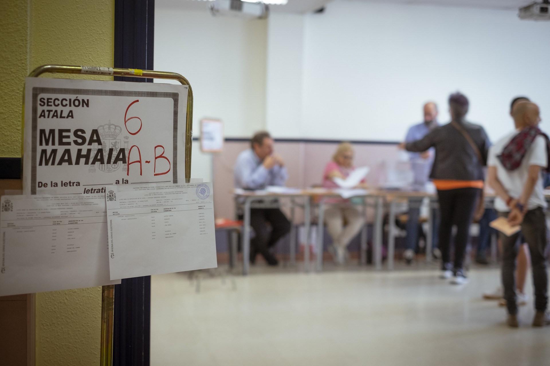 %5,32 egin du behera parte hartzeak 2019ko datuekin alderatuta