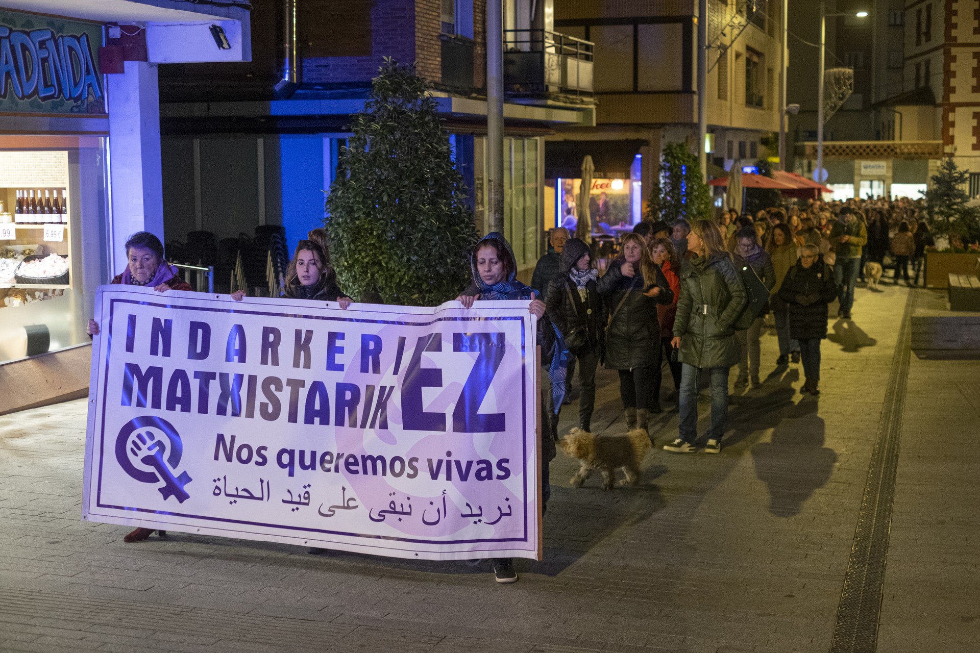 Indarkeria matxistarik gabeko bizitzen alde kalera aterako dira asteburuan