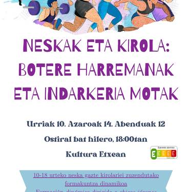 Neskak eta kirola: Botere harremanak eta indarkeria motak