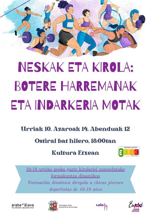 Neskak eta kirola: Botere harremanak eta indarkeria motak