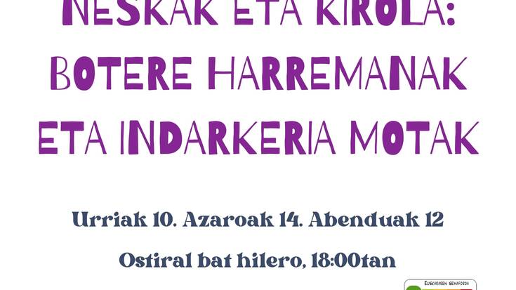 Neskak eta kirola: Botere harremanak eta indarkeria motak