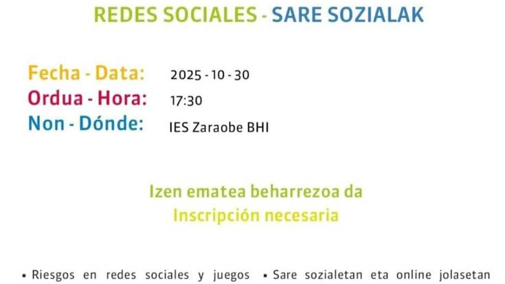 Heziketa digitala: sare sozialak