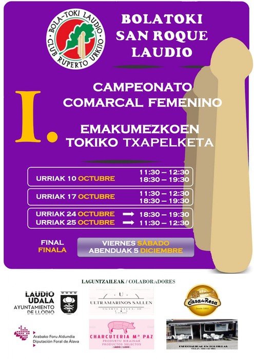 Emakumezkoen I. Tokiko Bolo Txapelketa