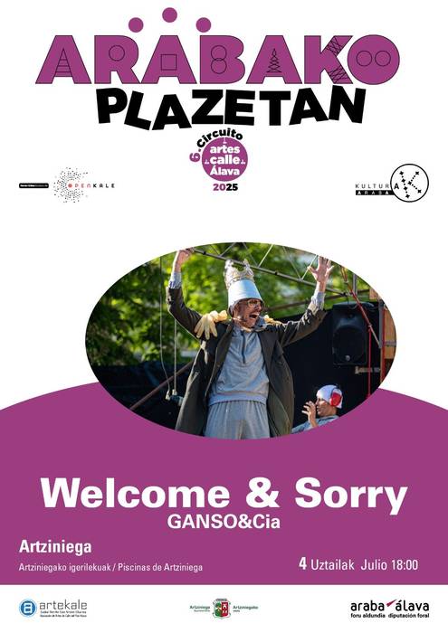 'Welcome & Sorry' ikuskizuna