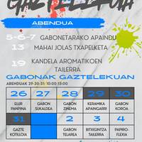 Gabonak Aiarako gaztelekuan