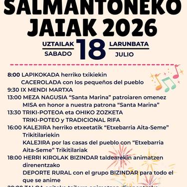 Salmantoneko jaiak