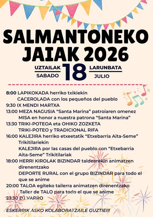 Salmantoneko jaiak