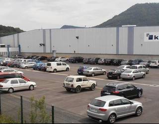 Langile bat zauritu da Kiderren, biltegian altuera batetik erorita