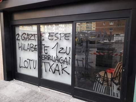 Laudioko Batzokia erasotu dutela salatu du EAJk